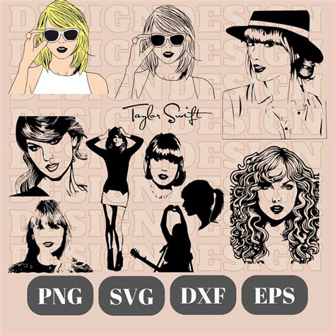 Taylor Swift SVG, Swift Silhouette, Taylor Swift Png, Svg for Cricut ...