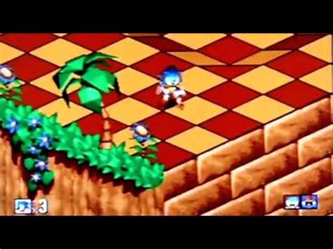 Sonic D Flickies Island On Sega Mega Drive Genesis Gameplay