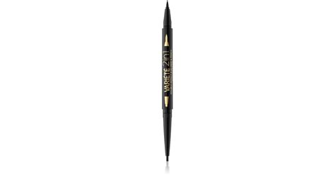 Eveline Cosmetics Vari T Double Effect Eyeliner Pen In Notino Co Uk