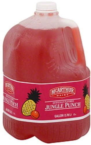 Mcarthur Dairy Jungle Punch 1 Gl Nutrition Information Innit