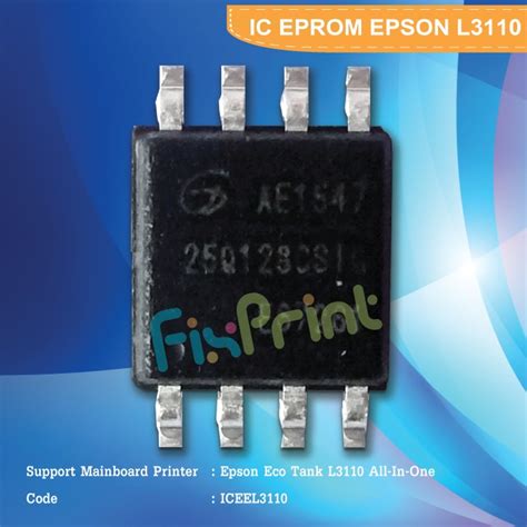 Jual IC Eprom Eeprom Epson L3110 Resetter Counter Mainboard Printer