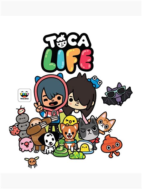 Toca Boca Toca Boca 2021 Toca Life World Photographic Print By