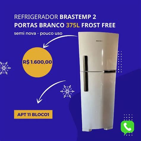 Geladeira Brastemp Duas Portas No Brasil