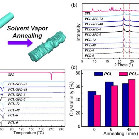 A Graphical Illustration Of The Solvent Vapor Annealing Process