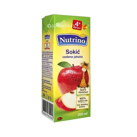 Nutrino Soki Ce Ena Jabuka Ml Eapoteka