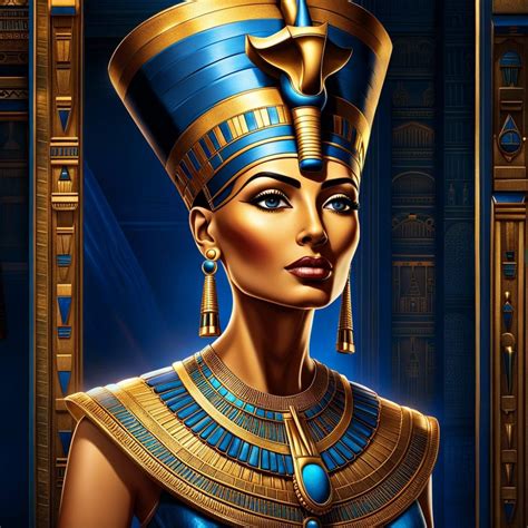 Queen Nefertiti Ai Generated Artwork Nightcafe Creator