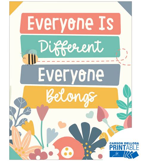 We Belong Printable Poster Set