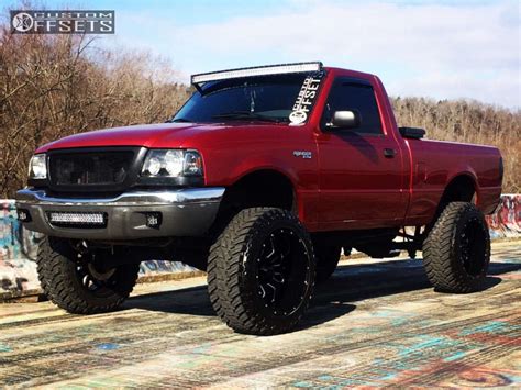 2001 Ford Ranger With 20x12 44 Havok H109 And 33125r20 Atturo Trail