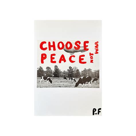 Choose Peace Not War Mini – 2024 – Poppy Faun