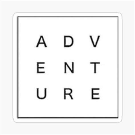 Adventure Sticker By Samanthamtuk Redbubble