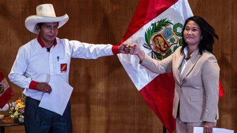 Peru Election Country On Edge Ahead Of Unpredictable Run Off Bbc News