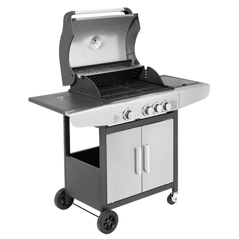 Justus Ares 3 Su Gasgrill Silber Schwarz Ofenbernd De