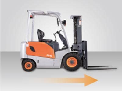 Electric 4 Wheel Counterbalance Forklift Trucks | Material Handling ...