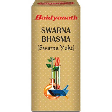 Baidyanath Swarna Bhasma 125mg Uses Price Dosage Side Effects