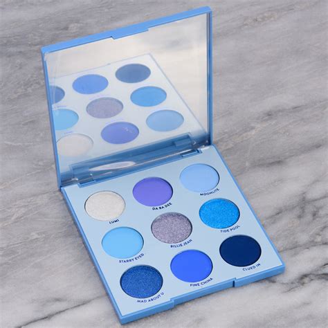 Colourpop Blue Moon Eyeshadow Palette Review Swatches Temptalia