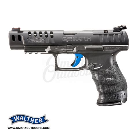 Walther PPQ M2 Q5 Match 9mm Polymer Pistol 10 Round Omaha Outdoors