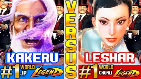 SF6 Rankeds JP Kakeru Vs LeShar Chun Li Rankeds High Level YouTube