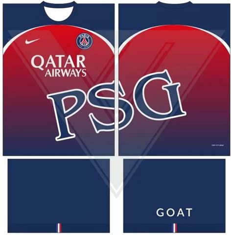 Arte Vetor Camisa Paris Saint Germain Psg Modelo Arte Vetor Camisa