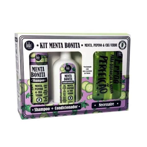 Kit Lola Cosmetics Menta Bonita 2 Produtos Nécessaire Submarino