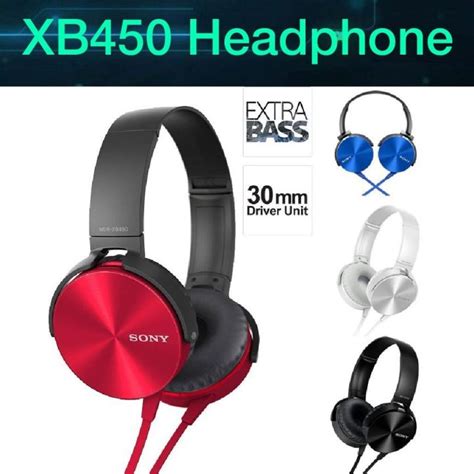 Sony Mdr Xb Ap Extra Bass Stereo Headphone Lazada