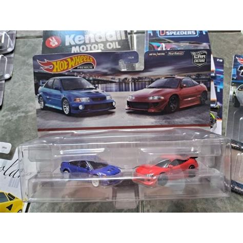 Hot WHEELS PREMIUM SET 2 คน MITSUBISHI LANCER EVOLUTION VI 1995 MITSUBISHI ECLIPSE Shopee