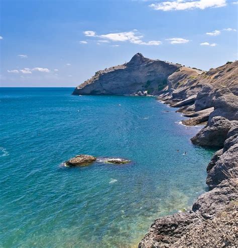 Impresionante Paisaje Del Mar Negro Foto Premium