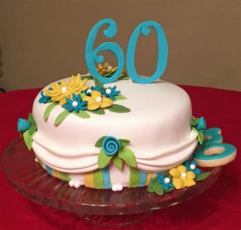 60Th Birthday Cake - CakeCentral.com