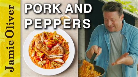 Pork Chop And Peppers Jamie Oliver Cooks The Mediterranean The Global