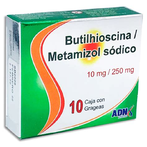 Butilhioscina Metamizol Mg Tab C Adn