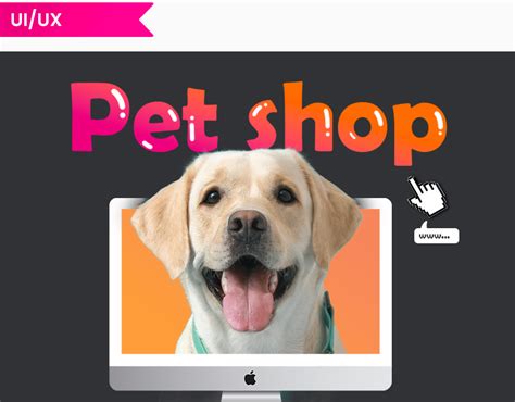 Pet Shop Web Page Design On Behance