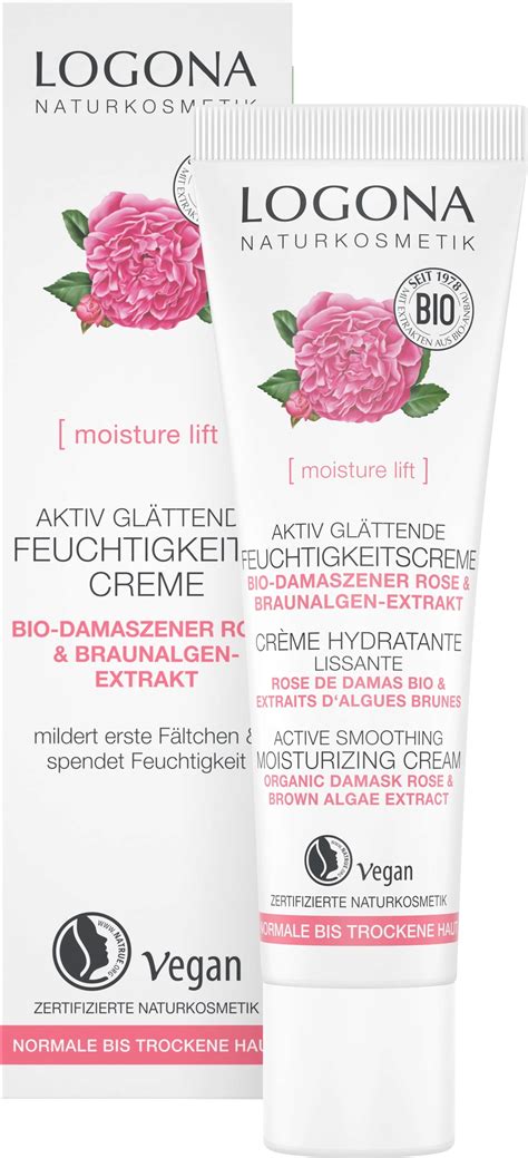 LOGONA Moisture Lift Aktiv Silottava Kosteusvoide 30 Ml Ecco Verde