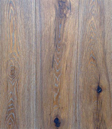 Bespoke Brown Shell Oak Engineered Wood Flooring 15mm X 190mm Brushed