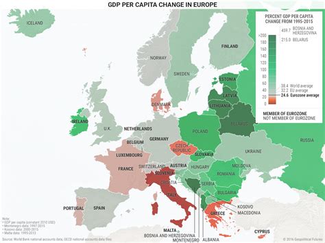 Gdp Map Of Europe