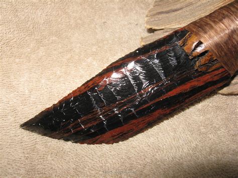 Cholla Cactus Handled Obsidian Knife