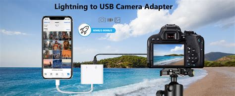 Amazon Lightning To Usb Camera Adapter For Iphone With Charging