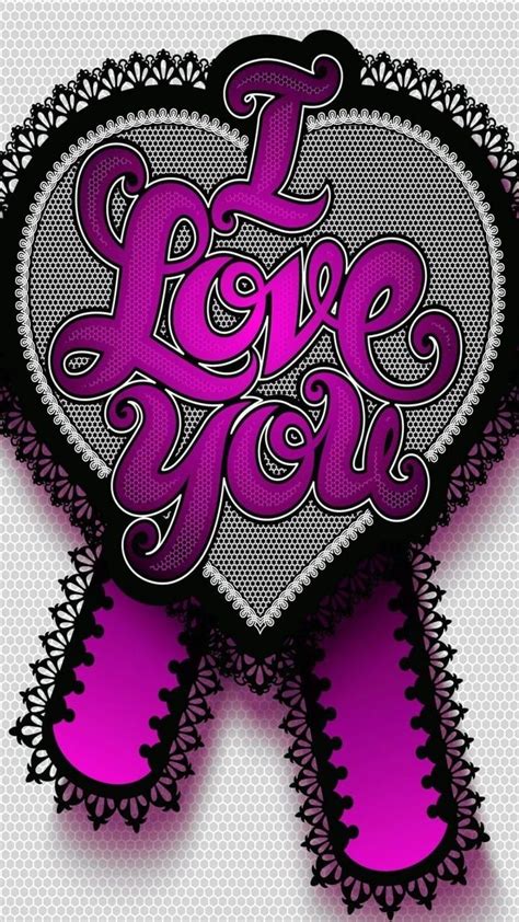 Heart iPhone Wallpaper - I Love You Pictures