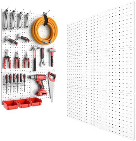 Amazon Ultrawall Pcs Metal Pegboard Wall Panels Peg Boards For