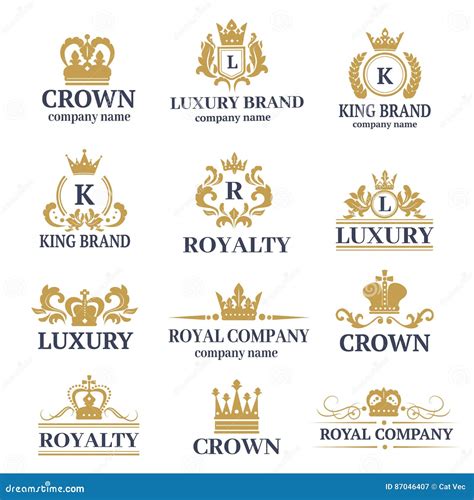 Yellow Crown Logo Brand