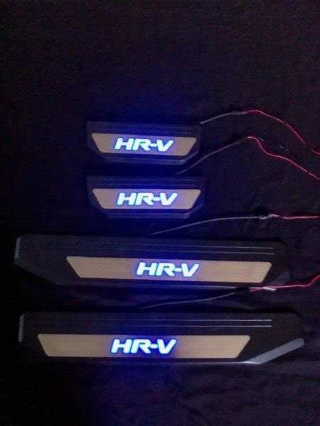 Jual Sillplate Sill Plate Samping Honda Hrv With Nyala Lampu Led Di