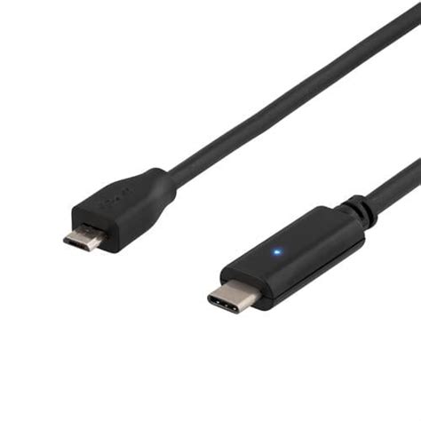 Usb Kaapeli C Micro B Uros M Musta Datapalvelu Fi