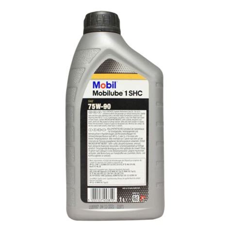 Mobil Mobilube Shc W W Fully Synthetic Manual Gearbox Oil