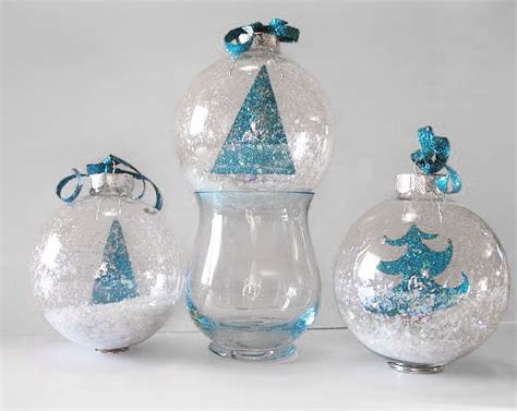 Creative Ideas For Decorating And Filling Clear Glass Ornaments