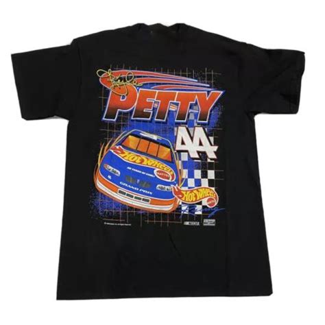 Vintage Nascar Kyle Petty Hot Wheels Racing T Shirt Mens Womens