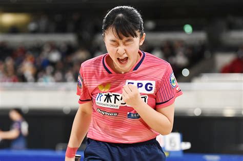 張本美和 ジュニアでは敵なしでv2達成！一般女子との2冠・パリ五輪推薦枠獲得へ【全日本卓球 ジュニア女子】｜テレ東卓球news：テレ東