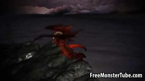 Hot 3d Cartoon Babe Gets Fucked Hard By A Winged Demon