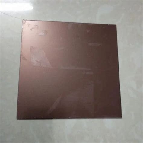 Steel Grade SS304 L Stainless Steel Rose Gold Colour Sheet At Rs 15000