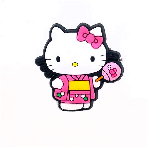 Cute 1pcs Cartoon Sanrio Character Melody Kuromi Croc Charms Jibz DIY