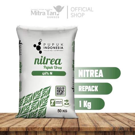 Jual Pupuk Nitrea Repack 1kg Pupuk Urea Nitrogen Shopee Indonesia