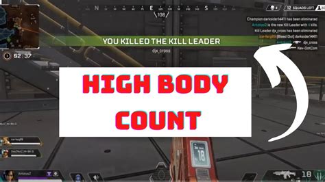 High Kill Game Apex Legends Killing The Kill Leader Early Game Youtube