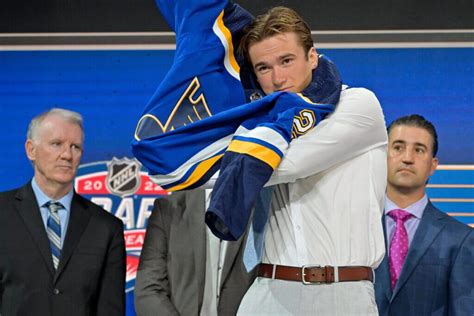 Meet Blues first-rounder Jimmy Snuggerud: ‘All-around’ skill, ‘24/7’ passion and ‘big shoes to ...